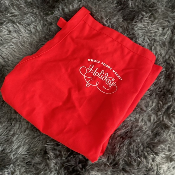Rare WFM Holidays red special edition apron - Picture 12 of 17